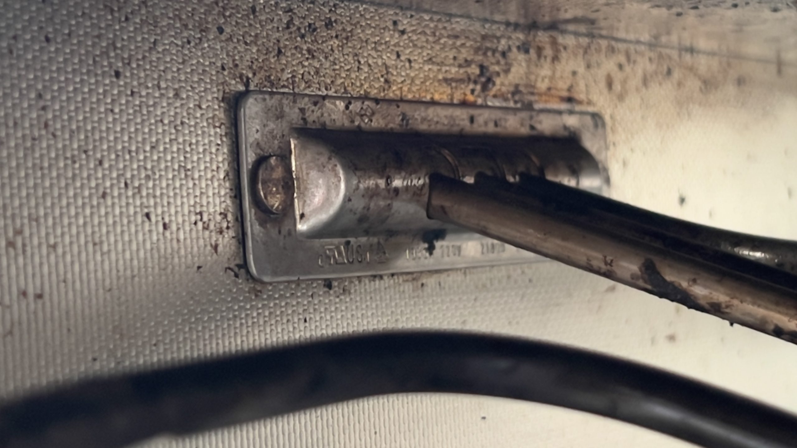 drop-down element design hinge